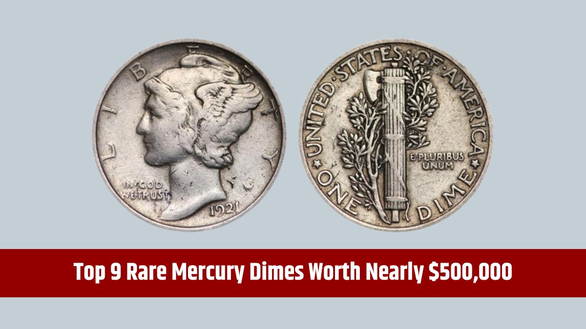 1921 Mercury Dime